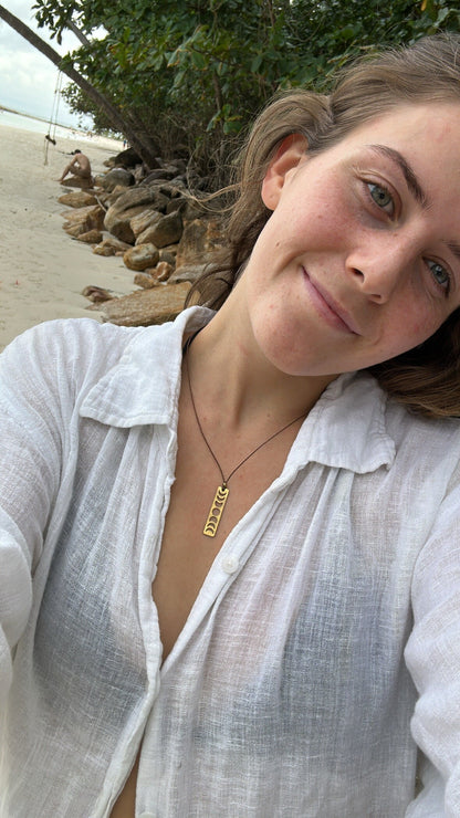 Kette "Solina" mit Mondphasen