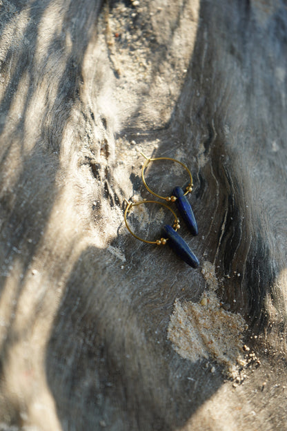 Ohrringe "Luyari" mit Lapis Lazuli