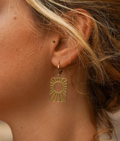Ohrringe "Soleil" mit Sonne