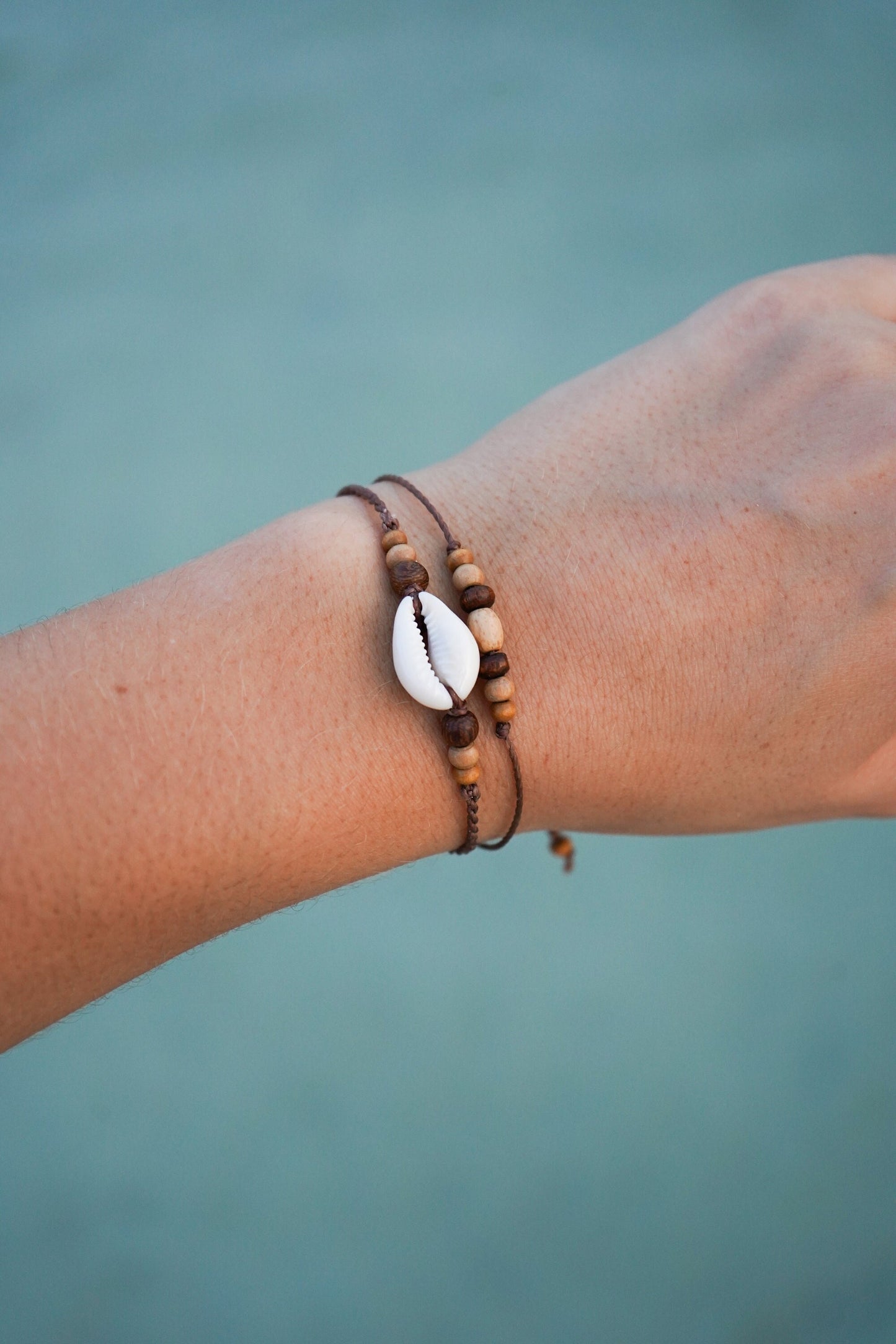 Armband "Mira" mit Holzperlen