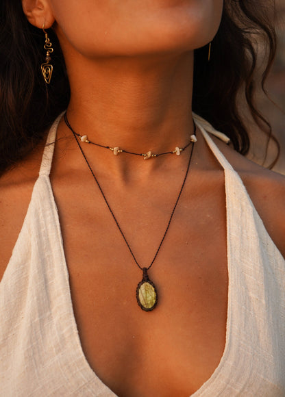 Kette "Sarina" mit Perlmutt