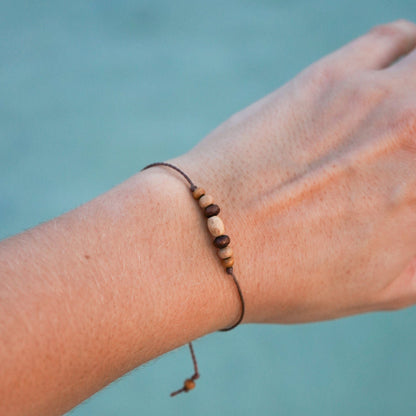 Armband "Mira" mit Holzperlen