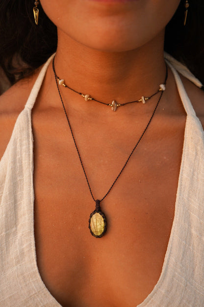 Kette "Sarina" mit Perlmutt