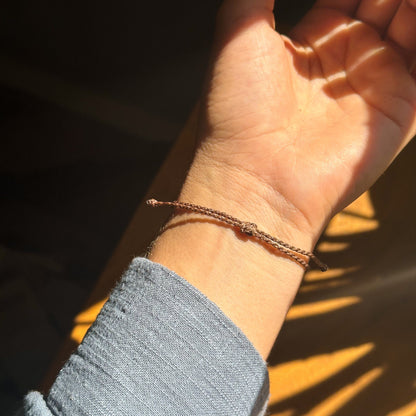 Armband “Lumya" mit Spirale und Tigerauge