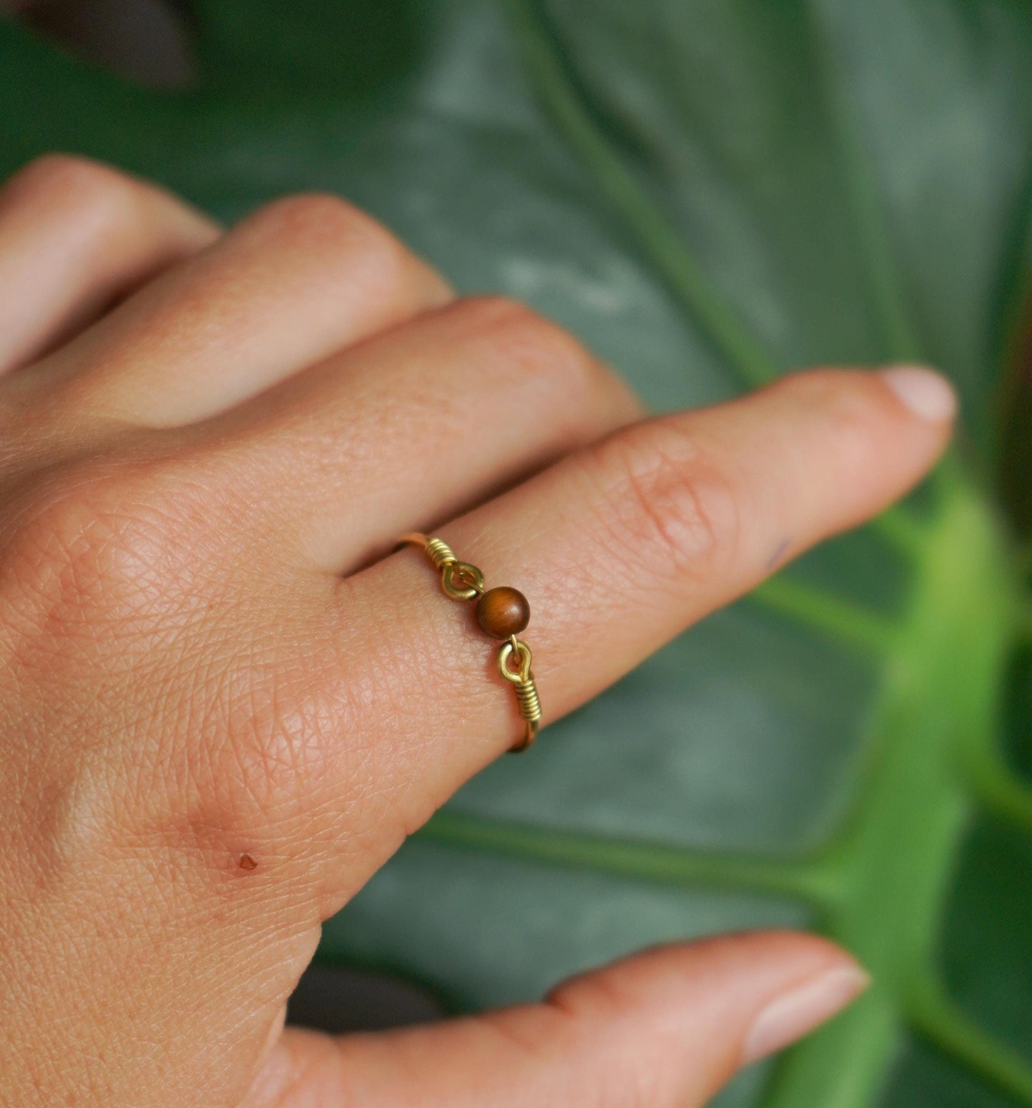 Ring "Tilara" mit Tigerauge