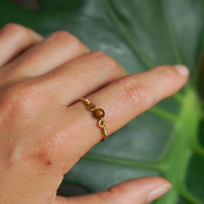 Ring "Tilara" mit Tigerauge