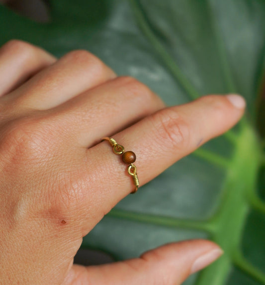 Ring "Tilara" mit Tigerauge