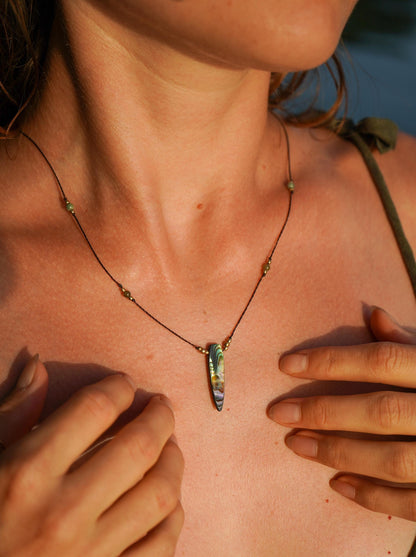 Kette "Varena" mit Perlmutt