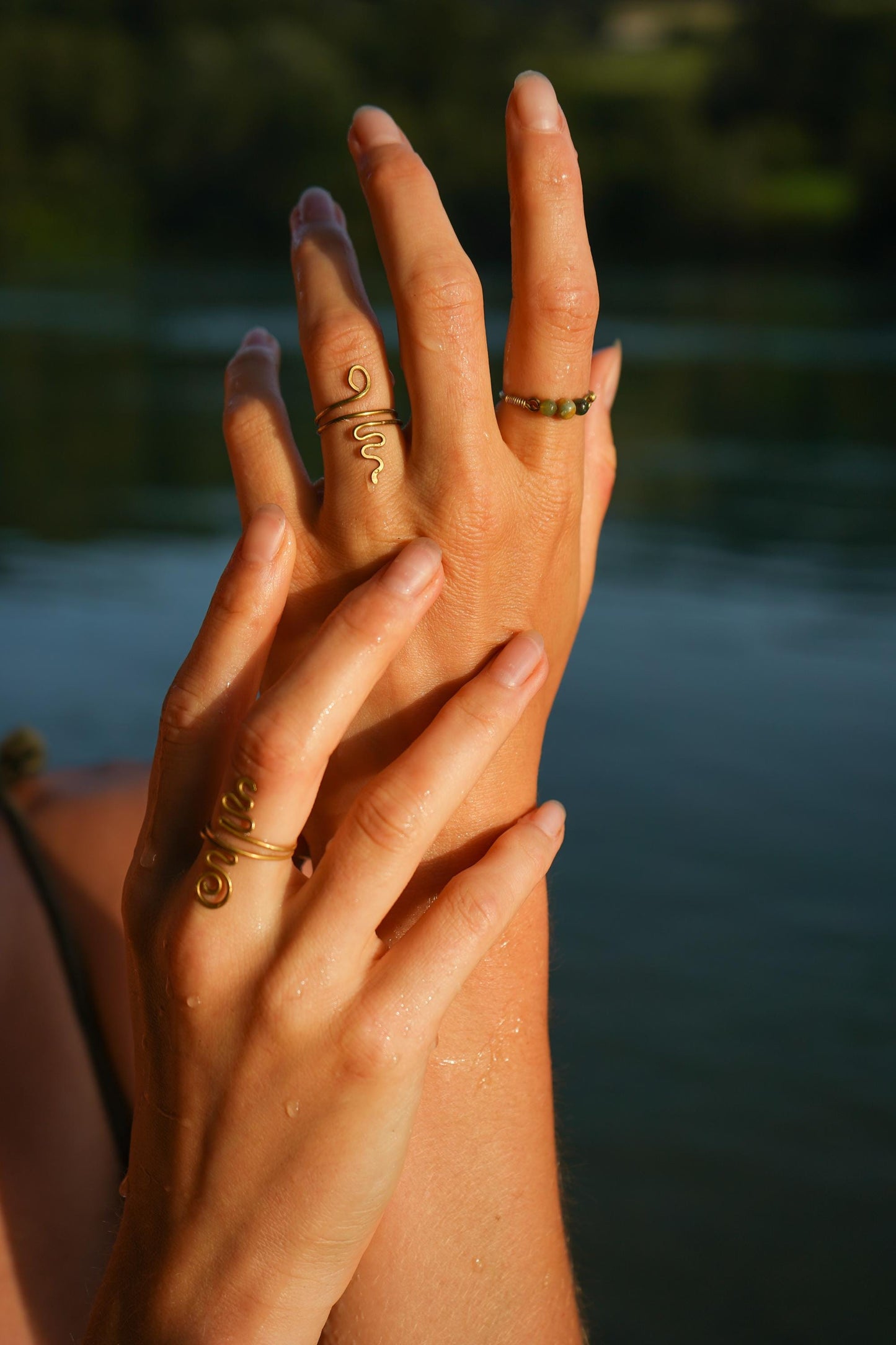 Ring "Snavia" filigrane Schlange