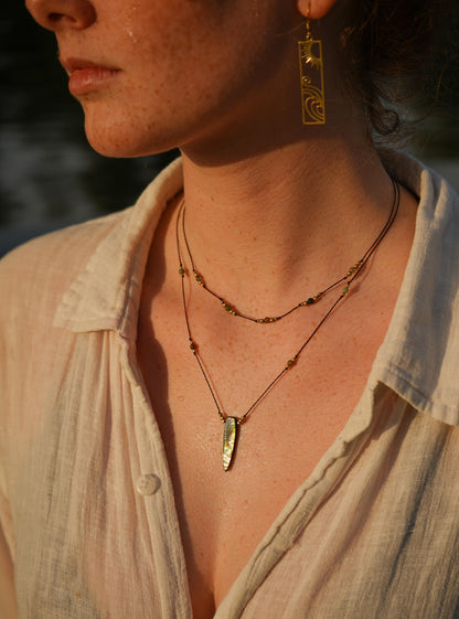 Kette "Varena" mit Perlmutt