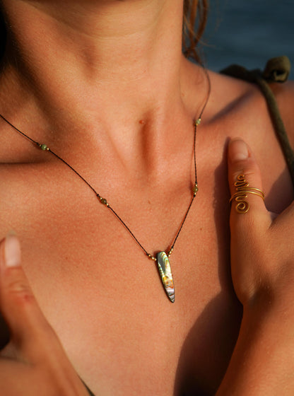 Kette "Varena" mit Perlmutt