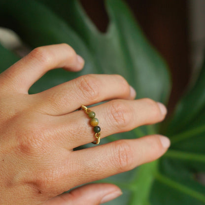 Ring "Milea" mit indischem Achat