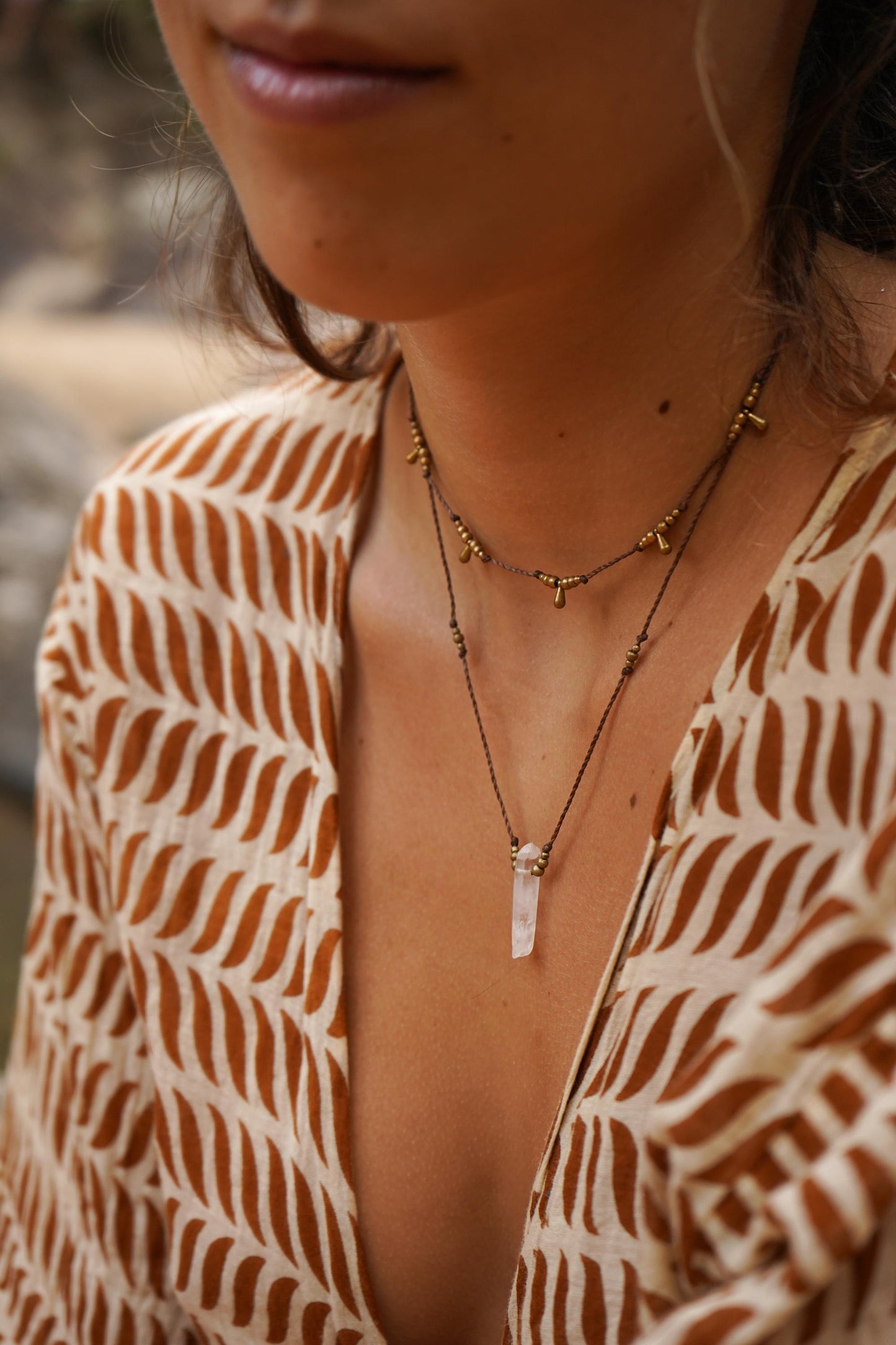 Kette "Solaya" mit Strahlen