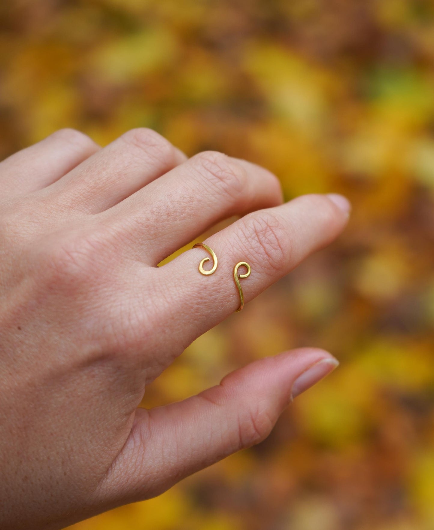 Ring "Maya" filigran mit Spirale