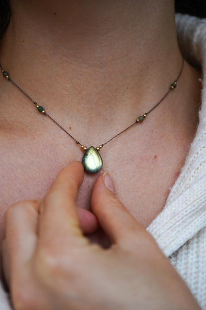 Kette "Medina" mit Labradorit