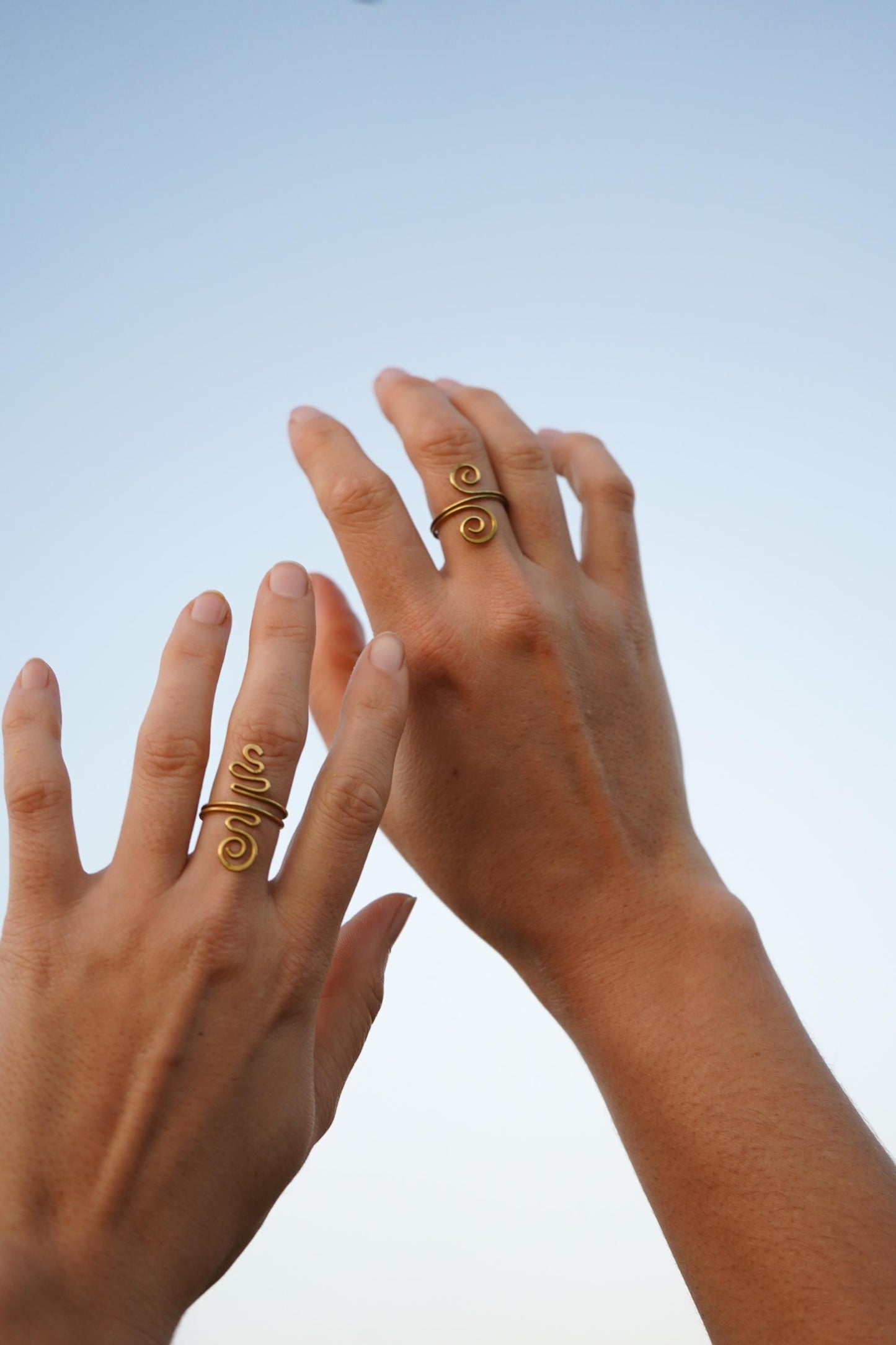 Ring "Amazonas" filigran mit Spirale