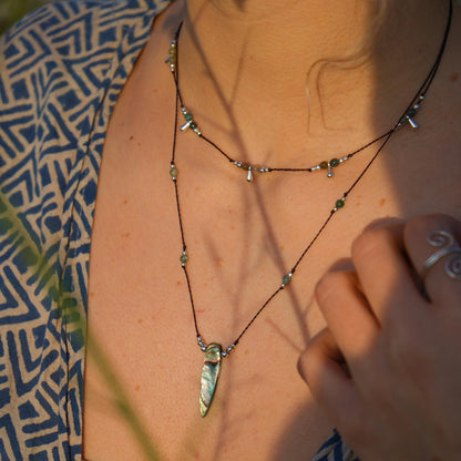 Kette "Sina" mit Perlmutt (Layer)