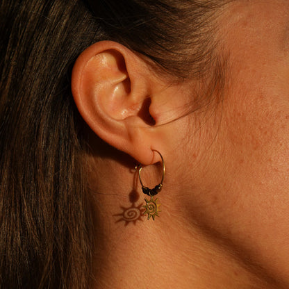 Schmuck Set "Sol" Tigerauge Kette + Ohrringe + Armband