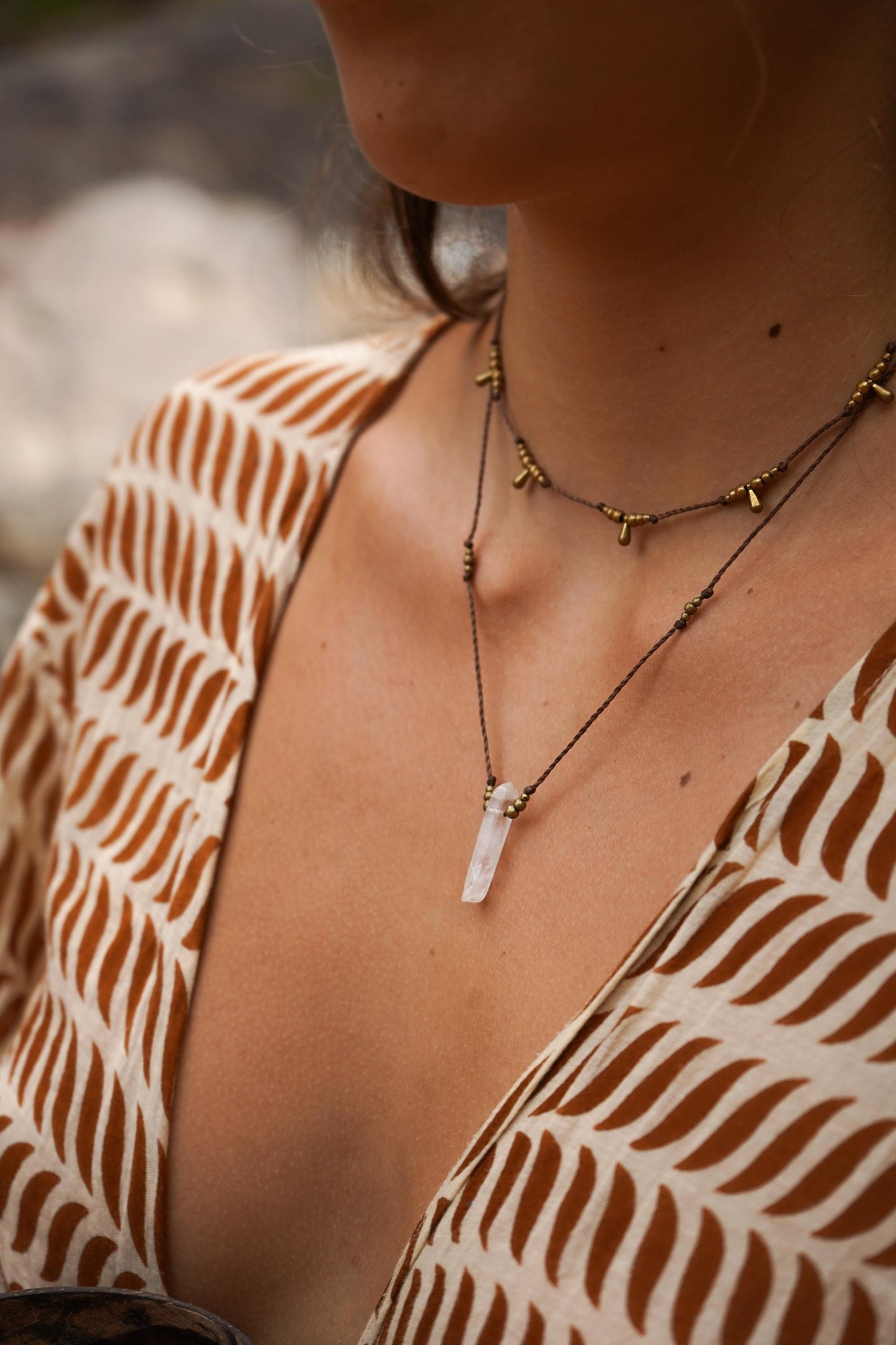 Kette "Solaya" mit Strahlen