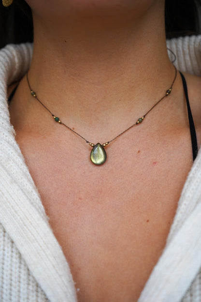 Kette "Medina" mit Labradorit