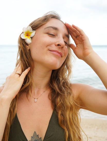 Kette "Rosea" mit Rosenquarz