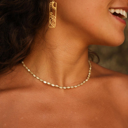 Kette 'Siona' mit Perlmutt Perlen