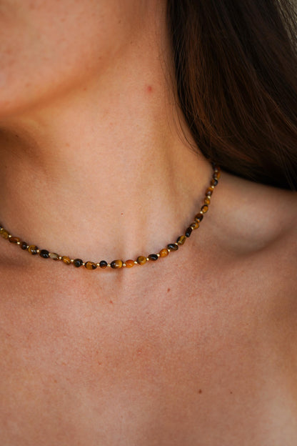 Kette 'Telia' mit Tigerauge