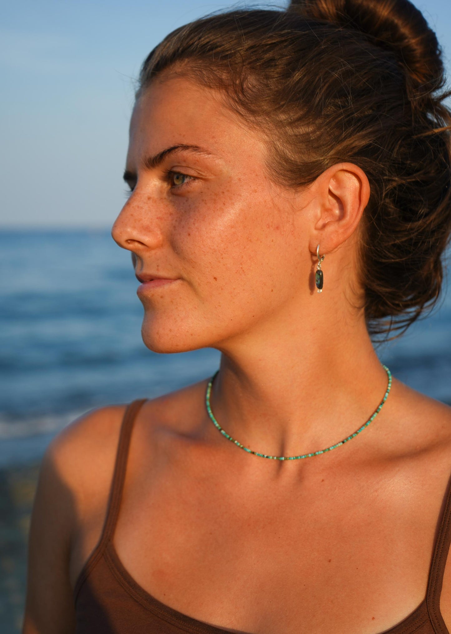 Kette "Sirena" aus Türkis