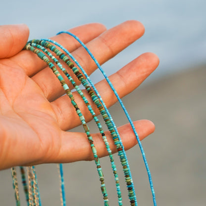 Kette "Sirena" aus Türkis