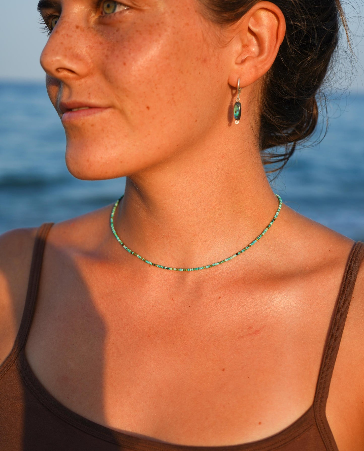 Kette "Sirena" aus Türkis