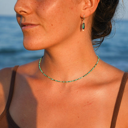 Kette "Sirena" aus Türkis