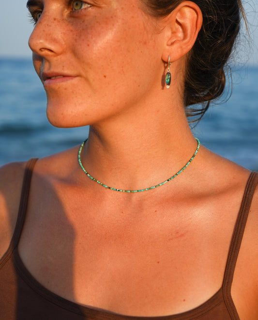 Kette "Sirena" aus Türkis