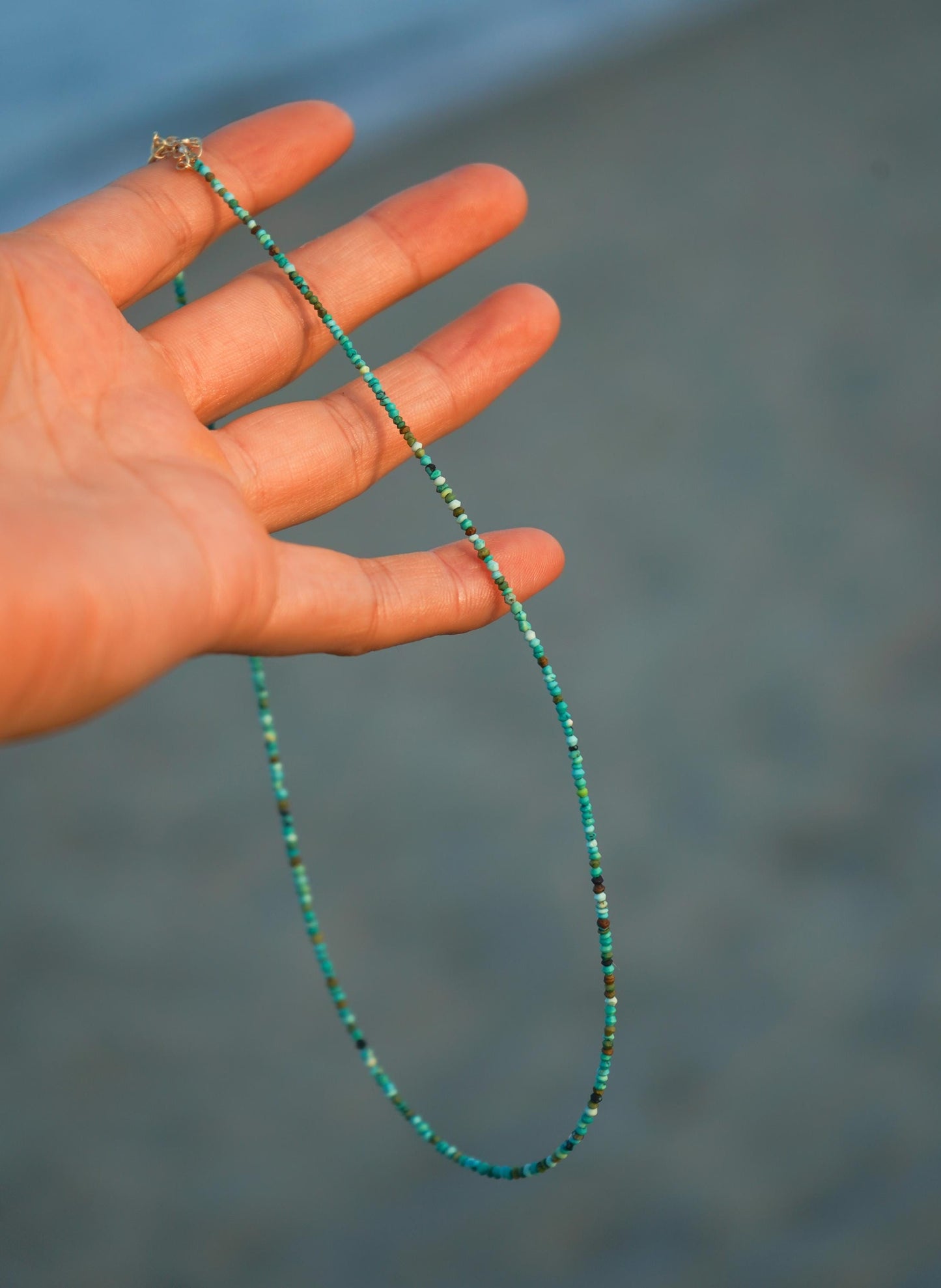 Kette "Sirena" aus Türkis