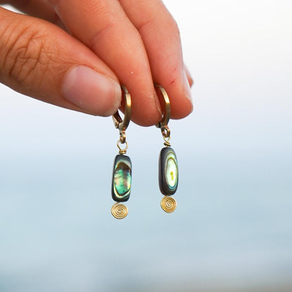 Ohrringe 'Aurelia' mit Abalone